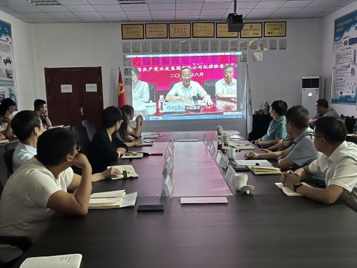 【河海水文】水發水控集團黨委委員、紀委書記王高升到河海公司全面從嚴治黨、黨風廉政建設專題調研 (1).jpg